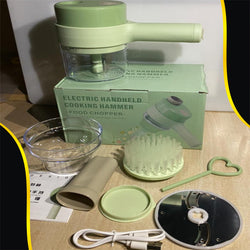 New Electric Handheld Cooking Hammer Food Chopper