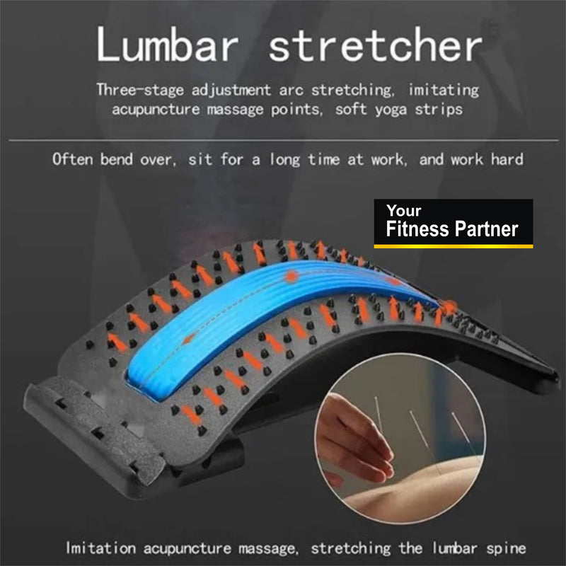 Back Stretcher, Lumbar Back Board for Back